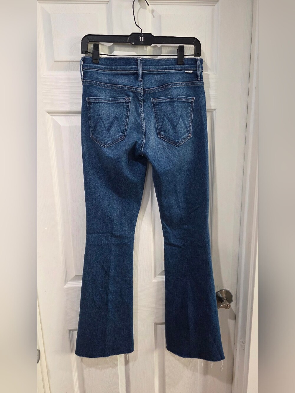 New! Mother The Weekender Fray Boot Cut Jeans - Picture 4 of 8